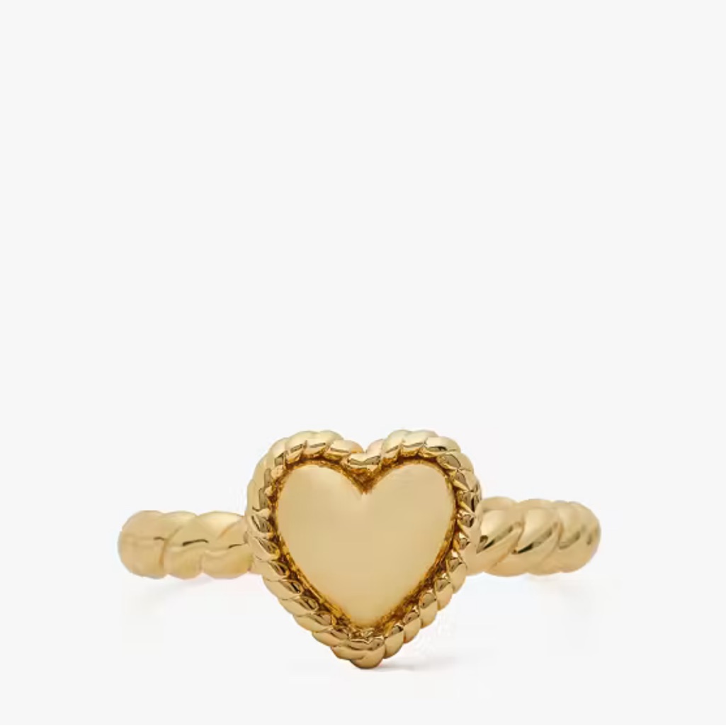 $58 Kate Spade Golden Hour Heart Ring